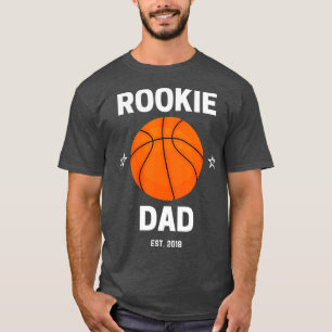 T-shirt Mens Rookie Papa Basketball Lover 2018 Nouveau Pap