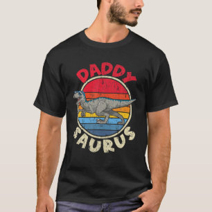 T-shirt Mens Saurus Daddy I Velociraper I Family Matching