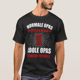 T-shirt Mens Schorle Palatine Bouteille de vin Palatine