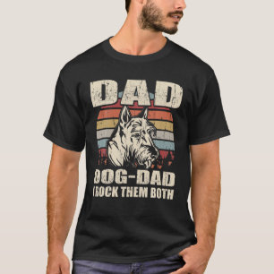 T-shirt Mens Scottish Terrier Papa Et Chien Papa Je Les Ro