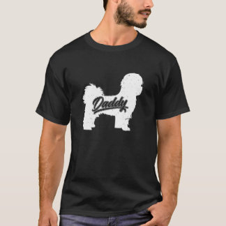 T-shirt Mens Shih Tzu Daddy - Propriétaire Chien Papa Père