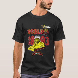 T-shirt Mens Shriner Noble Mystic Shrine 1893 AEAONMS Sphi