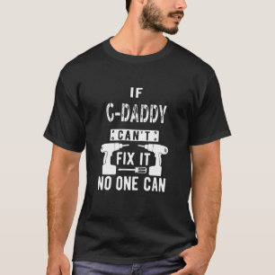 T-shirt Mens Si G Papa ne peut pas le réparer Spécial Gran