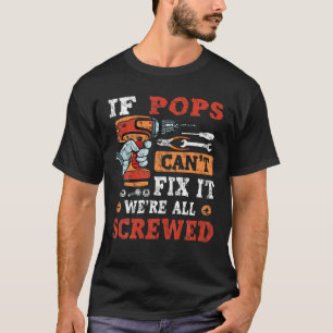 T-shirt Mens Si les flics ne peuvent pas le réparer Nous s