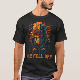 T-shirt Mens Si Vous Pouvez Lire Cela, Elle Est Tombée De
