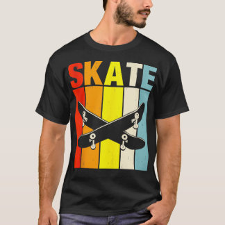 T-shirt Mens Skateboarder Amateurs de Skateboard Skateboar