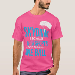 T-shirt Mens Skydive Extreme Athlete Skydiving Design pour