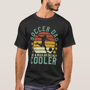 T-shirt Mens Soccer Dad Funny Soccer Player & Fan père'