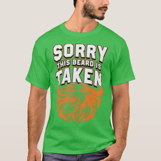 T-shirt Mens Sorry This Beard Is Taken Beard