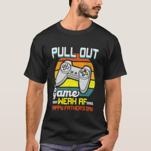 T-shirt Mens Sortir Jeu Faible Af Fête des pères Heureuse