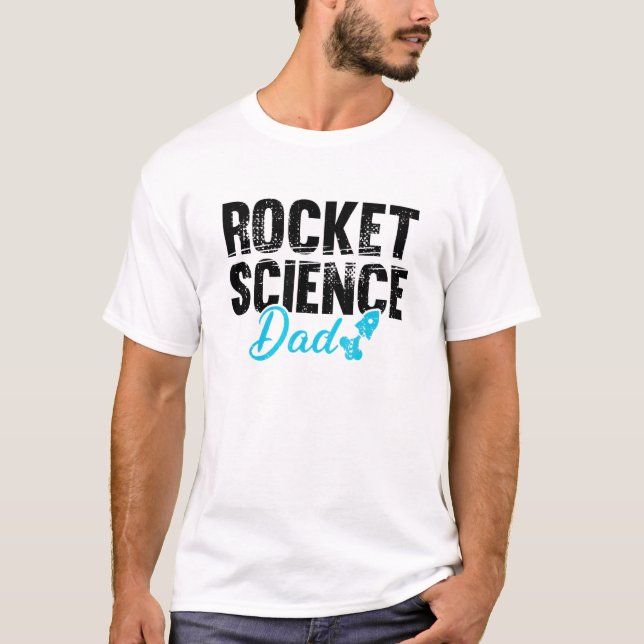 T-shirt Mens Space Engineering Aerospace Rocket Science Da (Devant)
