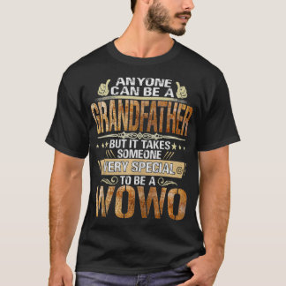 T-shirt Mens Spécial Pour Être Un Don Wowo Grand-Père
