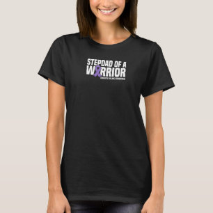 T-shirt Mens Stepdad D'Un Guerrier Violent Domestique
