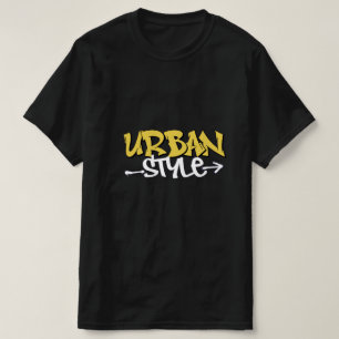 T-shirt Mens Style Urbain