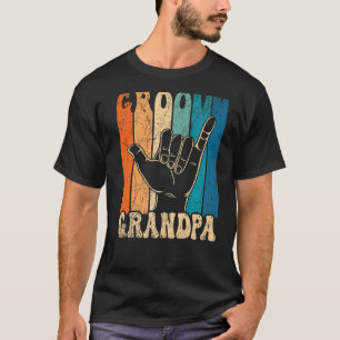 T-shirt Mens Super Grand-père les années 70 Nostalgie esth