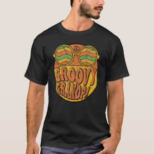 T-shirt Mens Super Grand-père les années 70 Nostalgie esth
