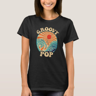 T-shirt Mens Super Pop les années 70 Nostalgie esthétique