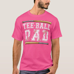 T-shirt Mens Tball Papa TBall Papa Tee Ball Daddy Sport Fa