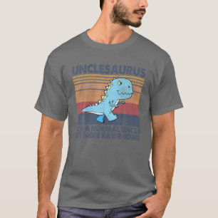 T-shirt Mens Tg Unclesaurus Vintage Uncle Unicorn Lover Co