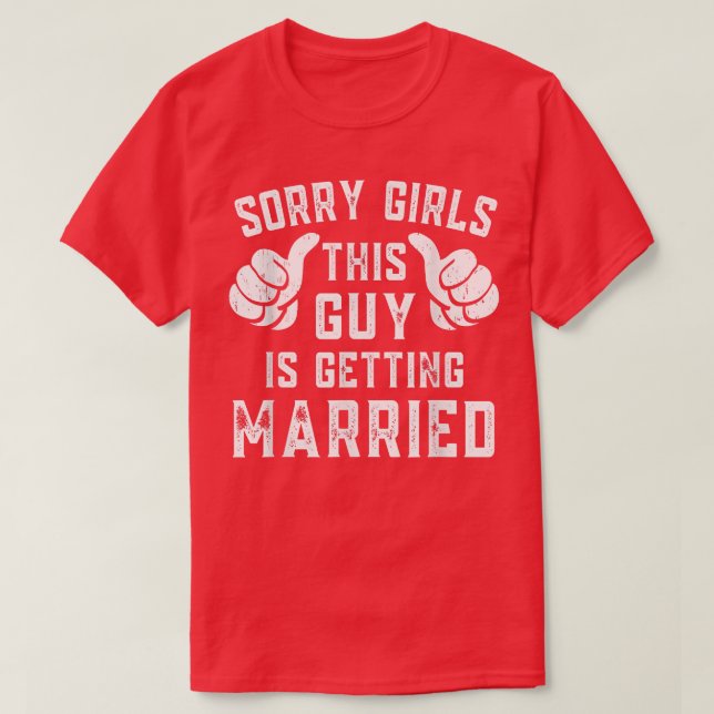 T-shirt Mens The Groom 1777 (Design devant)