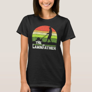 T-shirt Mens The Lawfather Lawn Mowing