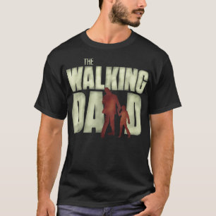 T-shirt Mens The Walking Papa Drôle Cool Fête des pères Sh