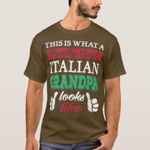 T-shirt Mens This is What's What Really Cool Italien Grand