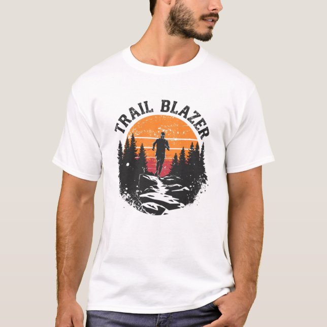 T-Shirt Men's Trail Blazer Adventure (Devant)