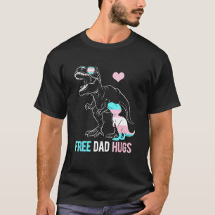 T-shirt Mens Trans papa gratuit serres Dinosaur Rex Daddy 
