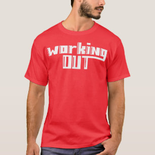 T-shirt Mens TRAVAILLANT SPORT Fitness Fitness Exercice Bo