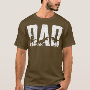 T-shirt Mens Trex Papa Dinosaur Lover Cool Vintage Mens Gr