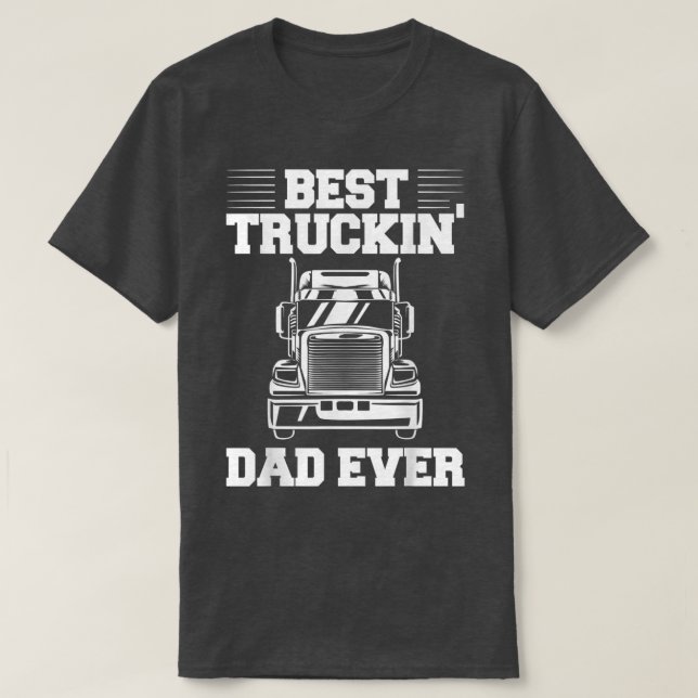 T-shirt Mens Truck Driver Outfit Truck Driving Best Trucki (Design devant)