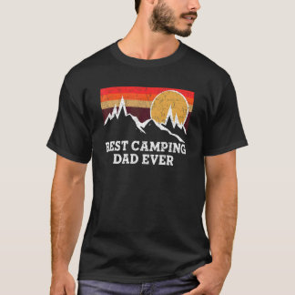 T-shirt Mens Tu Meilleur Camping Papa Jamais Costume Vinta