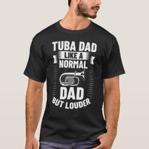 T-shirt Mens Tuba Player Tuba plaisante Musicien cite Tuba