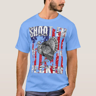 T-shirt Mens Turquie Chasse Tir Em Dans Le Chasseur De Pec