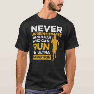 T-shirt Mens Ultramarathon Design pour un coureur de 50 00