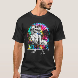 T-shirt Mens Unclesaurus Dinosaur Uncle Saurus Summer Tee