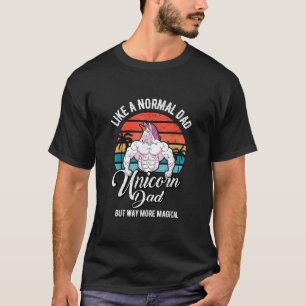 T-shirt Mens Unicorn Dad Unicorns Gym Workft Don
