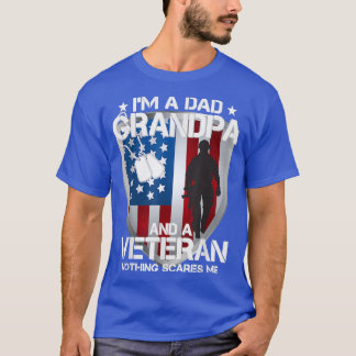 T-shirt Mens Veteran s For Men Im A Dad Grandpa Veteran US
