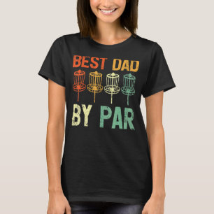 T-shirt Mens Vintage Best Papa Par Par Disc Golf Père D