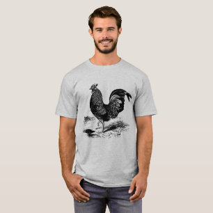 T-shirt Mens Vintage Country Rooster