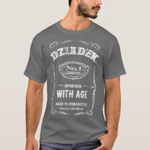 T-shirt Mens Vintage Dziadek grand-père polonais