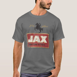 T-shirt Mens Vintage Jax Brasserie Famille Lover Bière Te