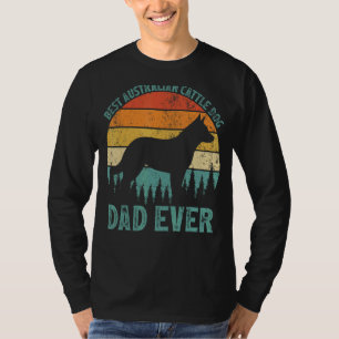 T-shirt Mens Vintage Meilleur chien de bétail australien P