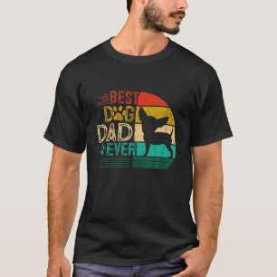 T-shirt Mens Vintage Meilleur Chihuahua Jamais Fête des pè