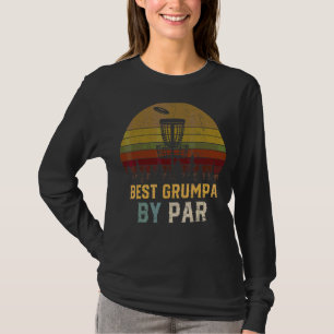 T-shirt Mens Vintage Meilleur Grumpa Par Par Grand-pa Grai