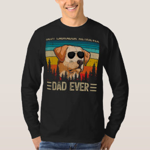 T-shirt Mens Vintage Meilleur Labrador Retriever Papa Jama