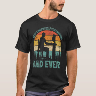 T-shirt Mens Vintage meilleur programmation informatique p