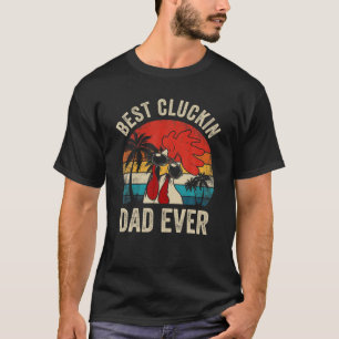 T-shirt Mens Vintage Poulet Papa meilleur Cluckin Papa Eve