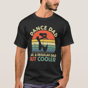 T-shirt Mens Vintage Retro Danse Papa Comme Un Papa Réguli